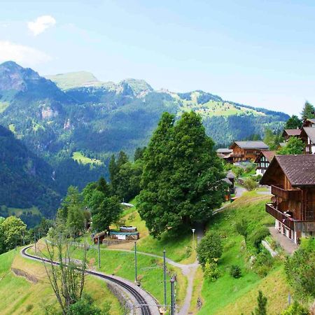 Holiday Flat #1, Chalet Aberot, Wengen, Switzerland Exterior photo