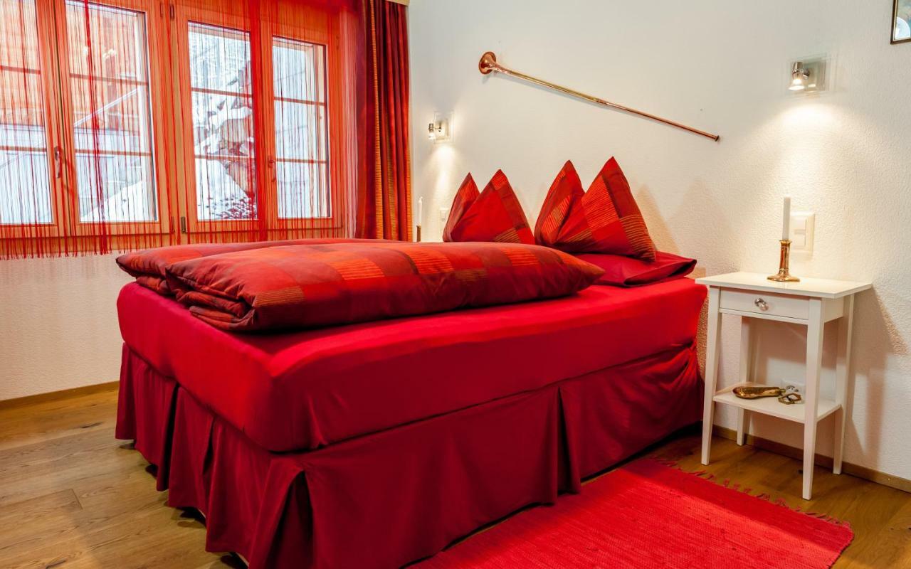 Holiday Flat #1, Chalet Aberot, Wengen, Switzerland Exterior photo