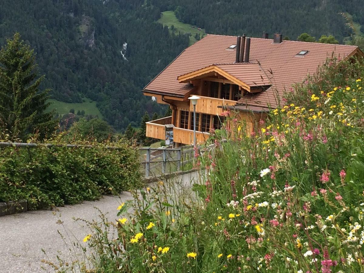 Holiday Flat #1, Chalet Aberot, Wengen, Switzerland Exterior photo